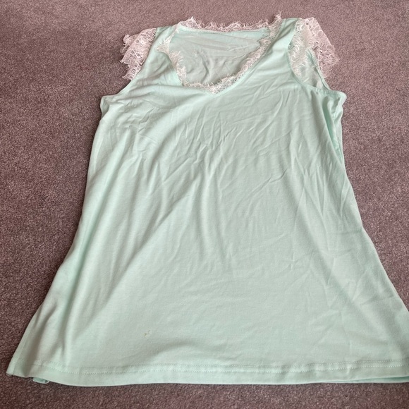 Tops - Sleep shirt with lace